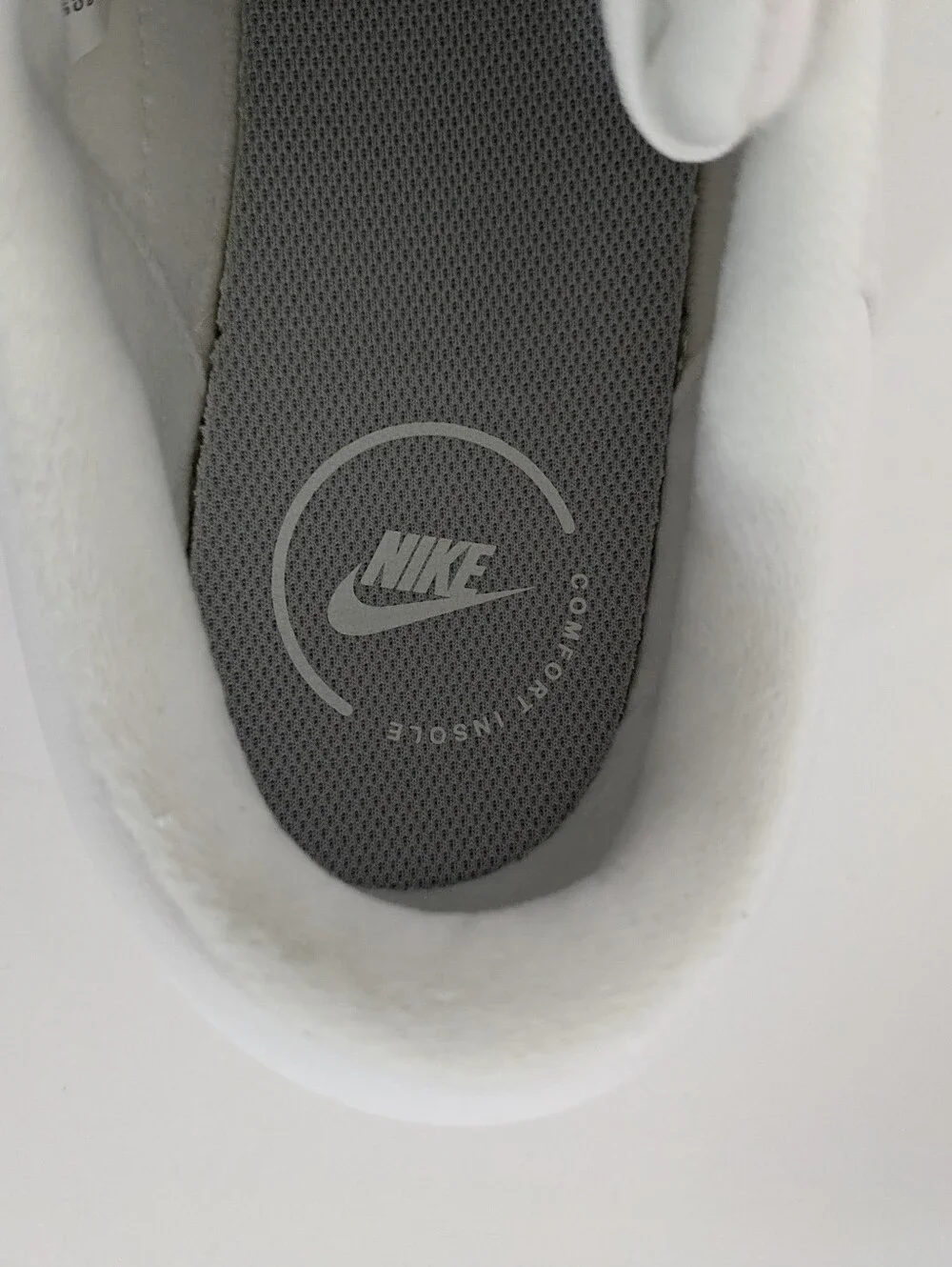 NEW Nike Court Legacy Lift Sneakers - Size 9.5 Womens - White Light Smoke Grey